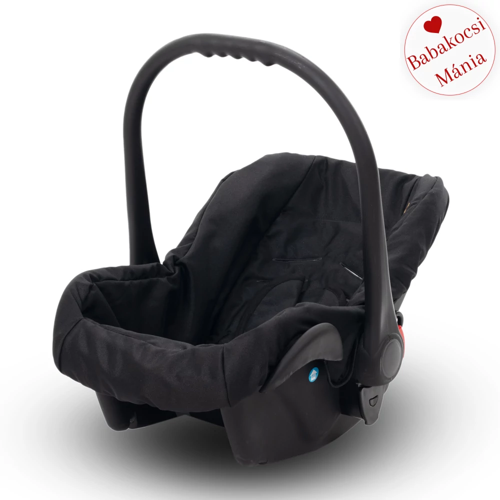 Babahordozó autós ülés 0-10 kg-ig - Berry Baby -  fekete