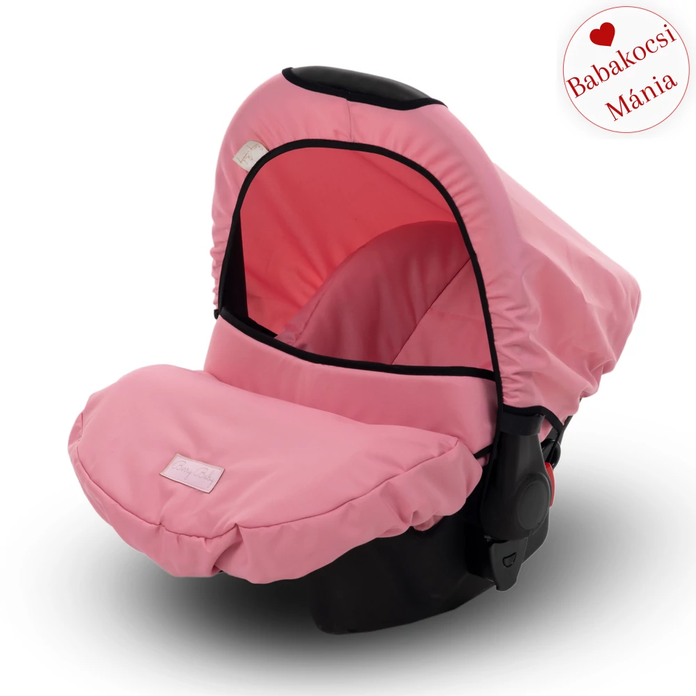 Babahordozó autós ülés 0-10 kg-ig - Berry Baby -  rózsaszín