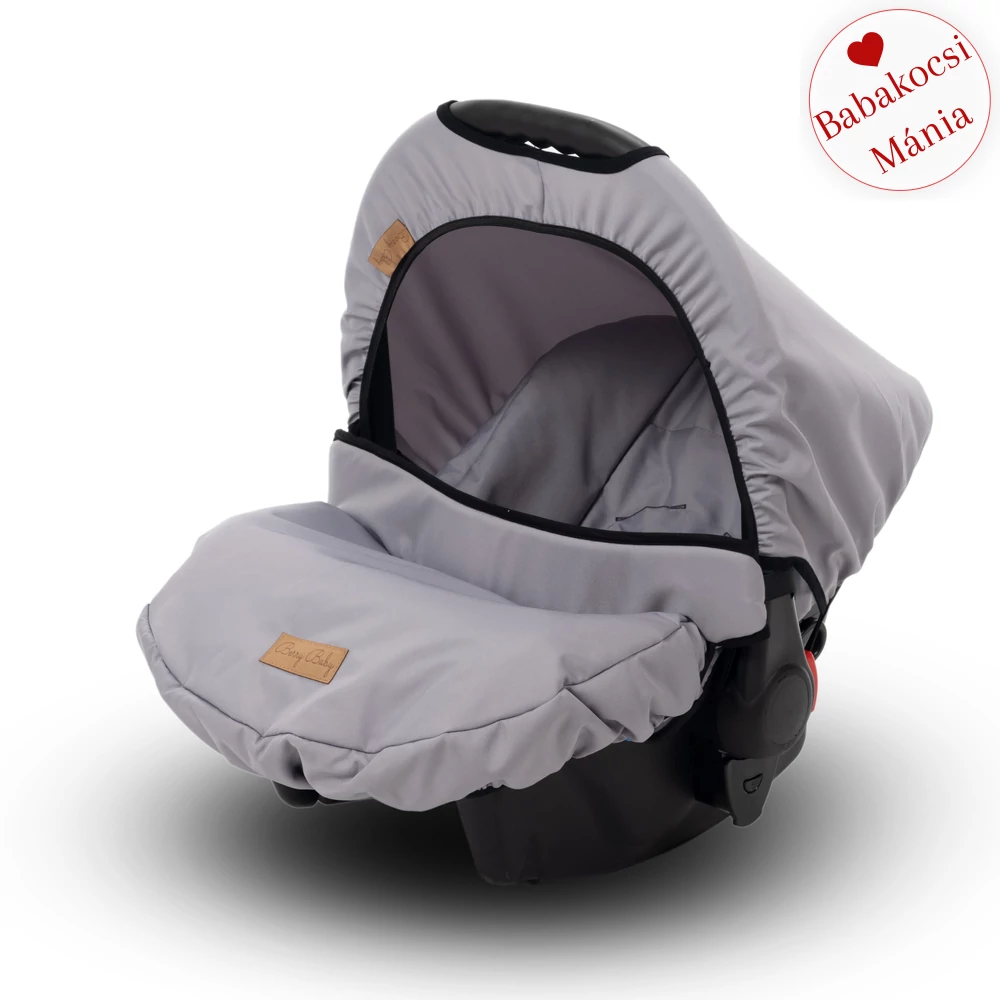 Babahordozó autós ülés 0-10 kg-ig - Berry Baby -  szürke