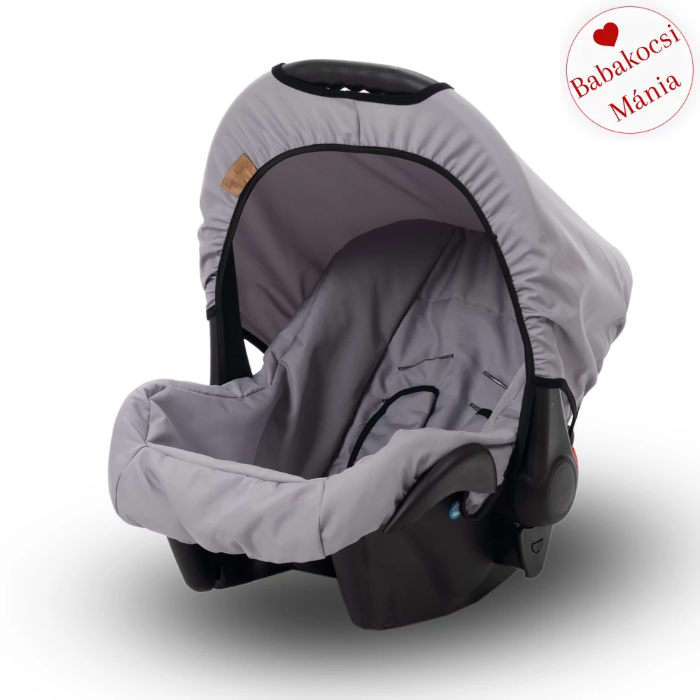 Babahordozó autós ülés 0-10 kg-ig - Berry Baby -  szürke