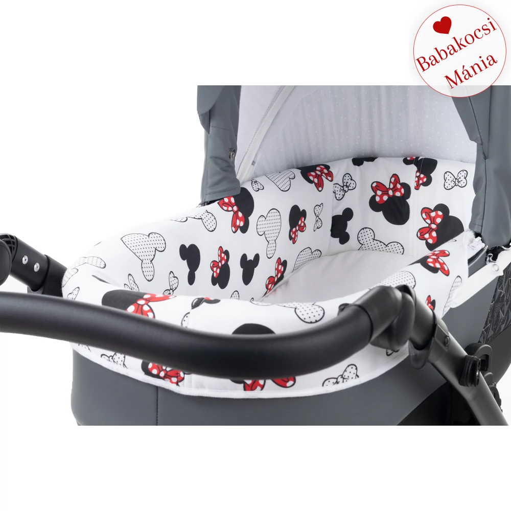 Mózes huzat - Berry Baby - babakocsi mózes részébe - Minnie mintás