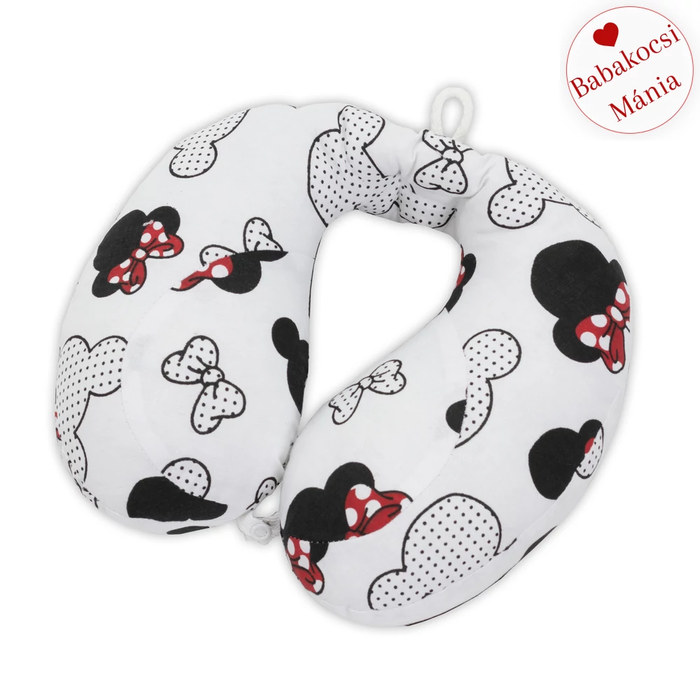 Nyakpárna – utazópárna - piros minnie