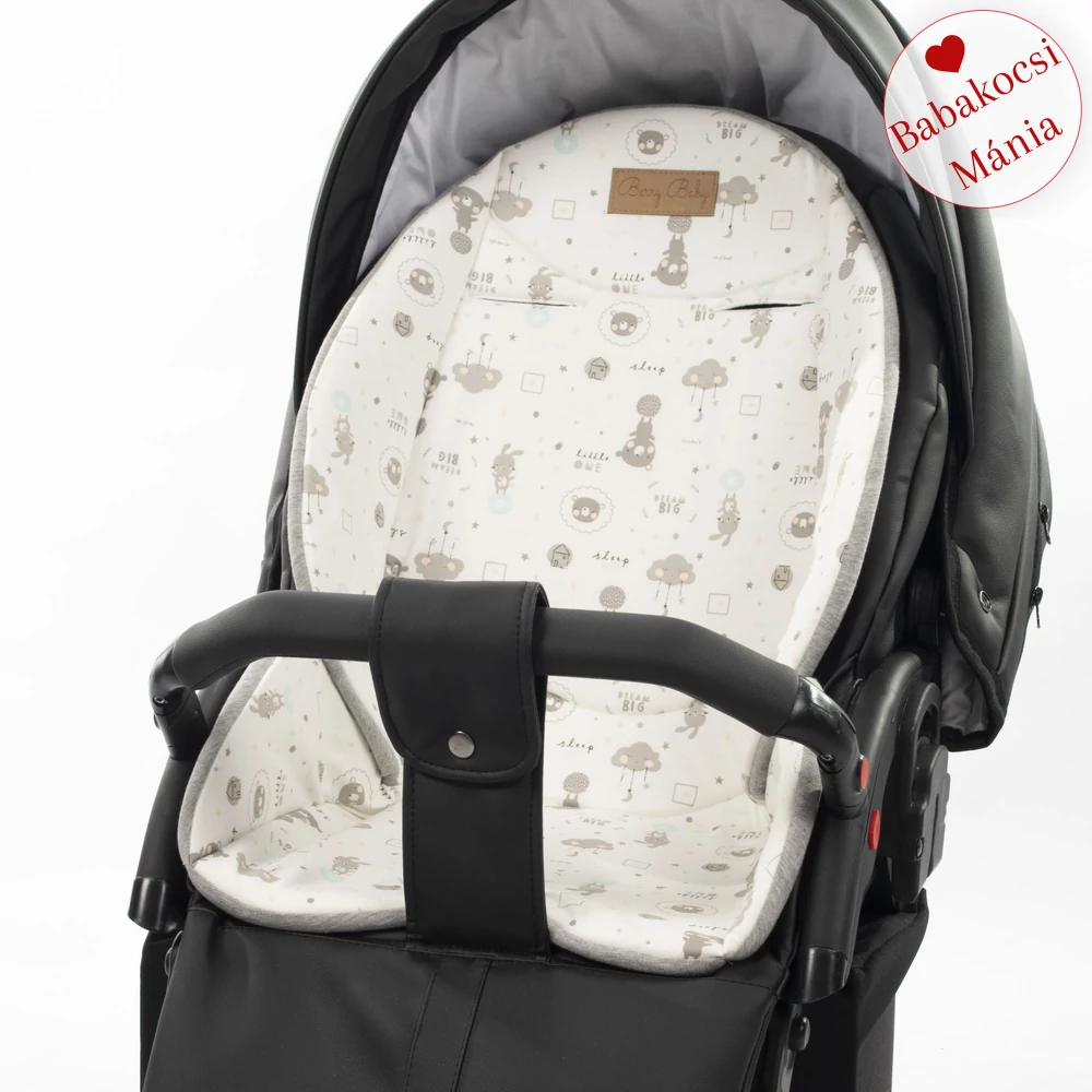Babakocsi alátét - Berry Baby Zizi - pamut - Dream Big