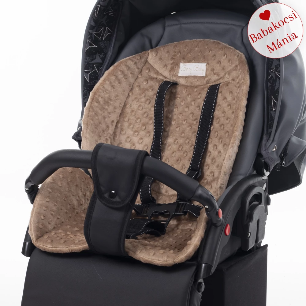 Berry Baby ZIZI babakocsi alátét: Mocca minky