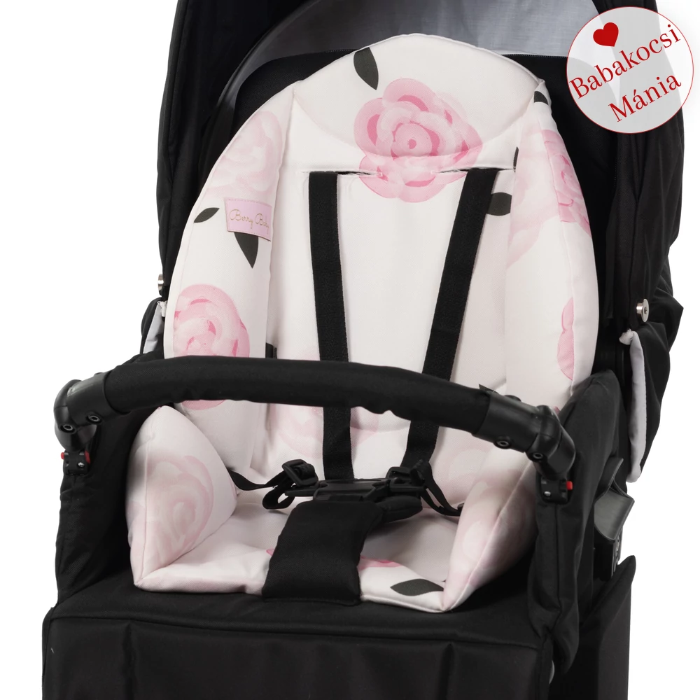 Babakocsi szűkítőbetét - Berry Baby Zizi - rózsaszín rózsás