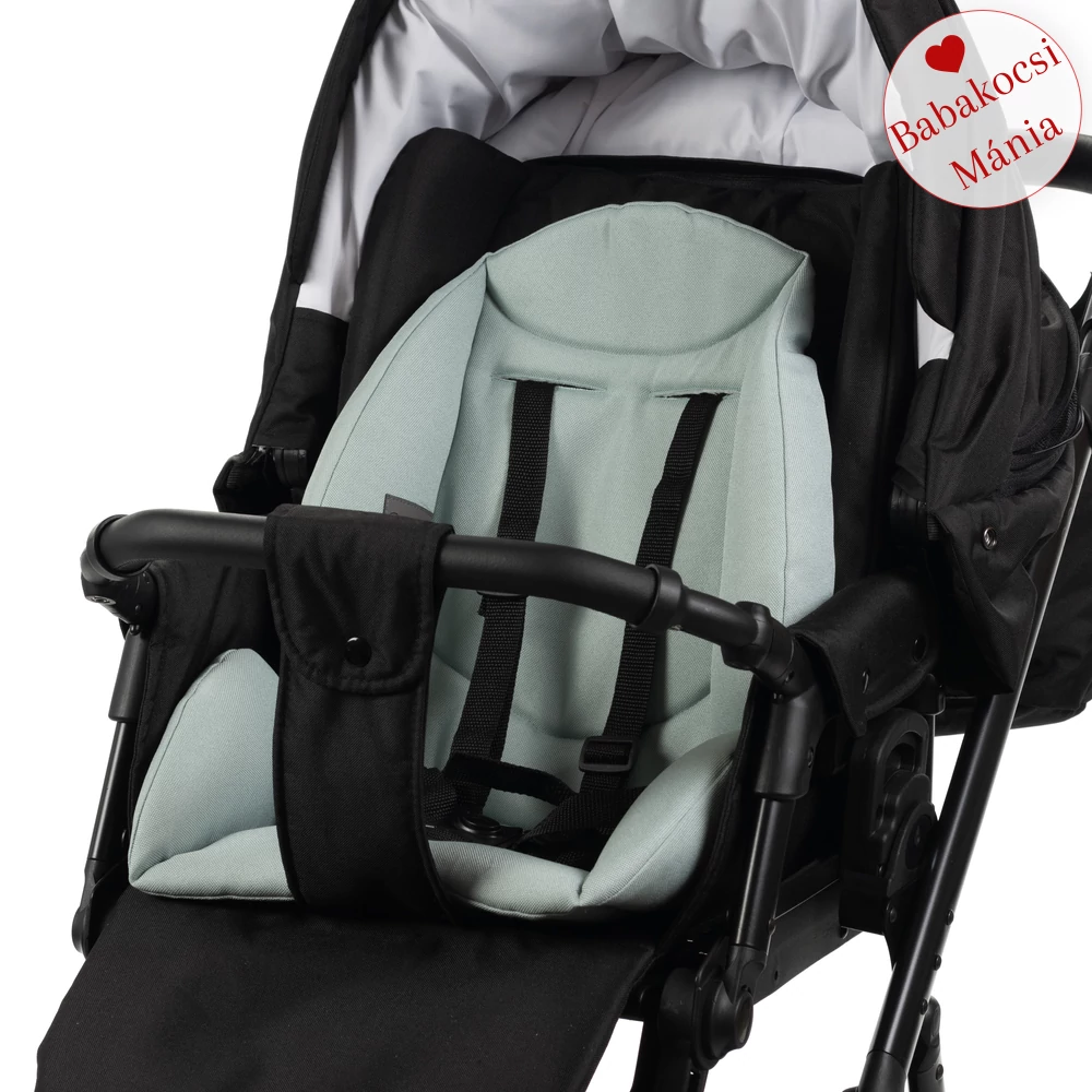 Babakocsi szűkítőbetét - Berry Baby Zizi - menta színben