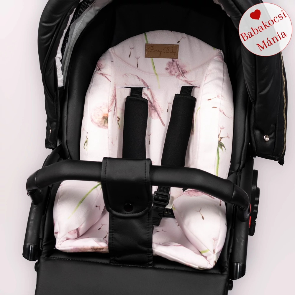 Babakocsi szűkítőbetét - Berry Baby Zizi - Dandelion rózsaszín pitypangos