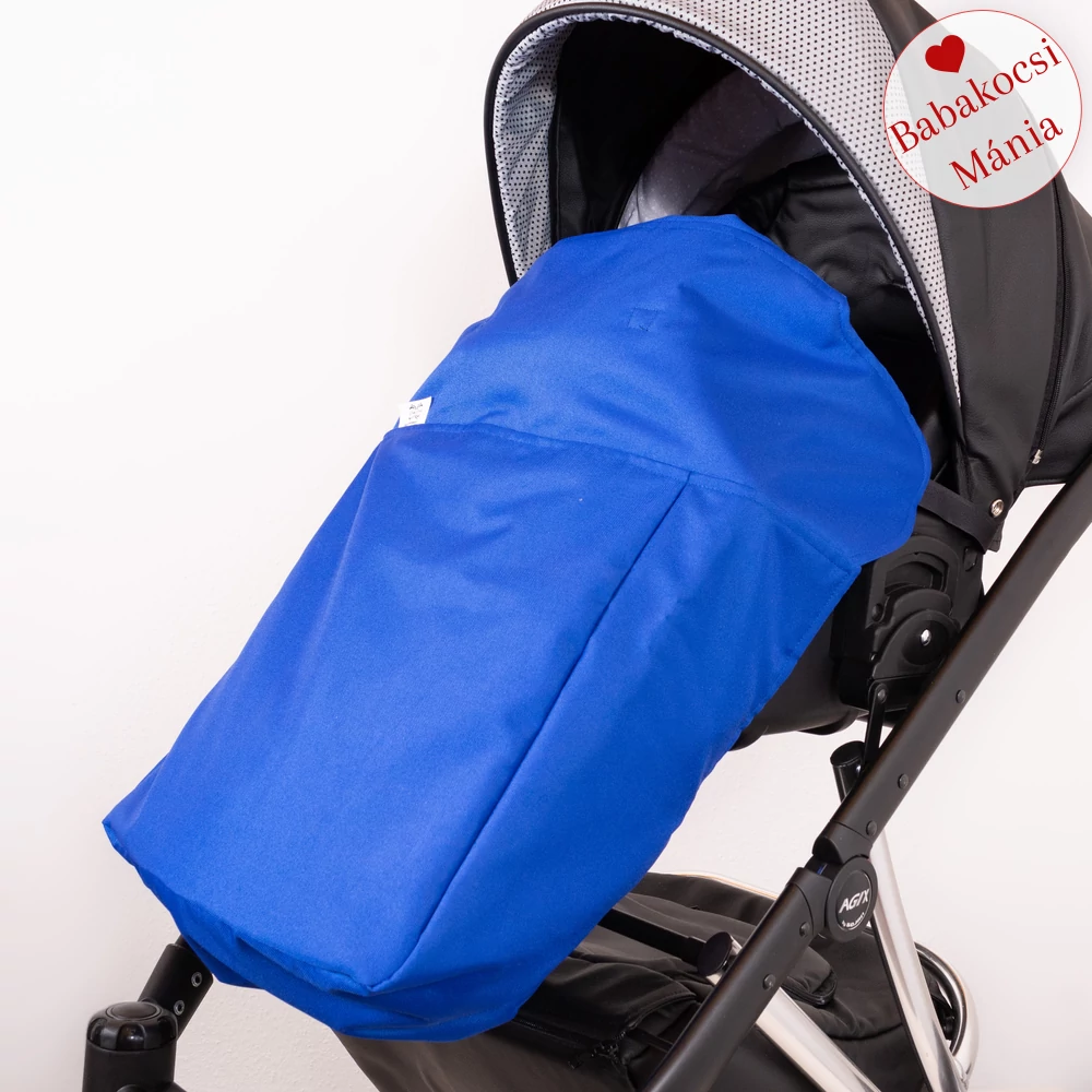 Babakocsi lábzsák - univerzális Berry Baby termék - vízlepergetős királykék