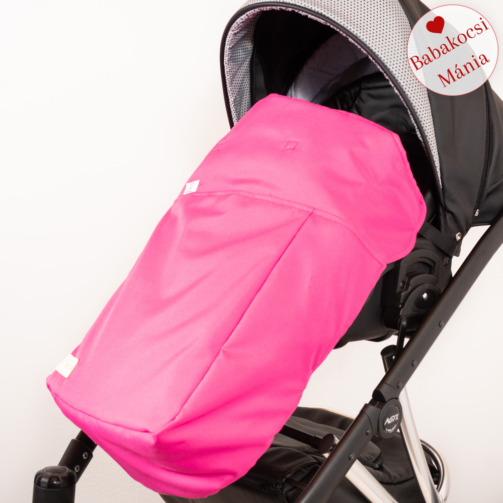 Babakocsi lábzsák - univerzális Berry Baby termék - vízlepergetős pink