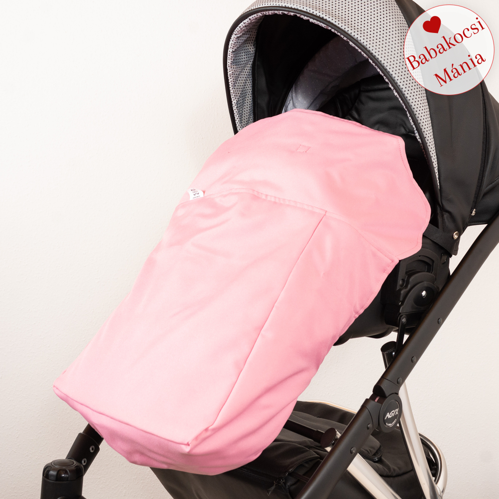 Babakocsi lábzsák - univerzális Berry Baby termék - vízlepergetős rózsaszín