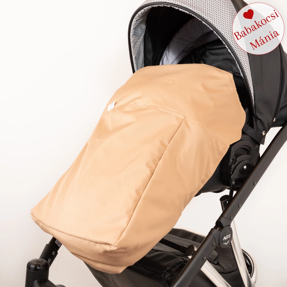 Babakocsi lábzsák - univerzális Berry Baby termék - vízlepergetős mogyoró