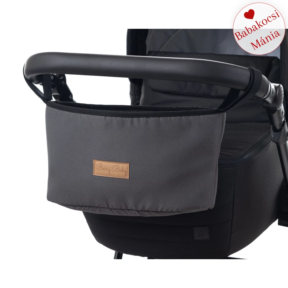 Babakocsira rögzíthető tároló táska és rendező - Berry Baby Comfort - grafit