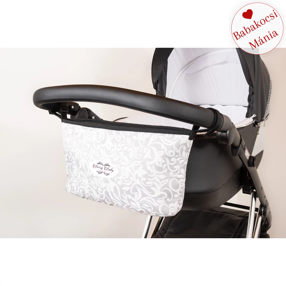 Berry Baby Comfort babakocsi tároló: szürke indás