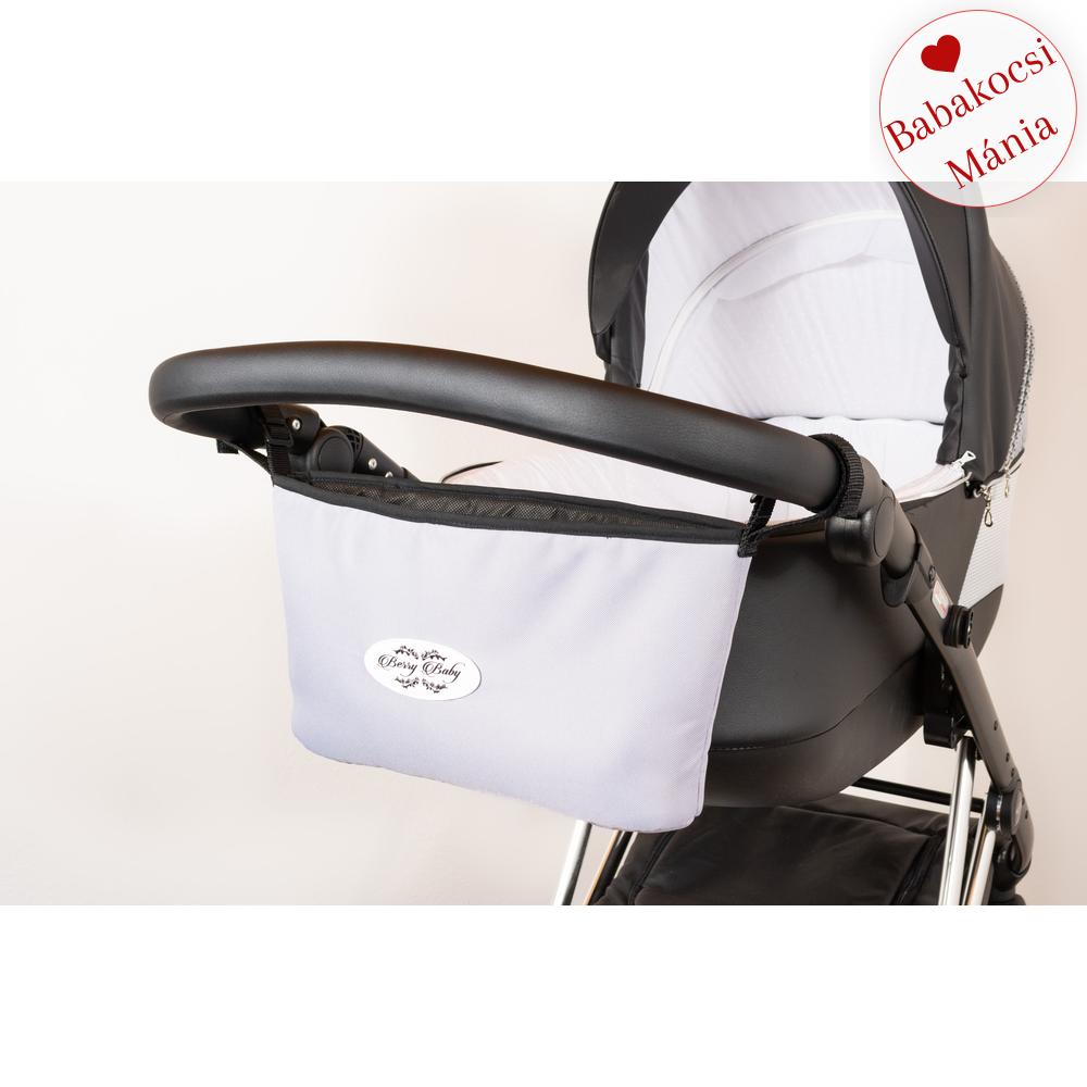 Babakocsira rögzíthető tároló táska és rendező - Berry Baby Comfort - szürke