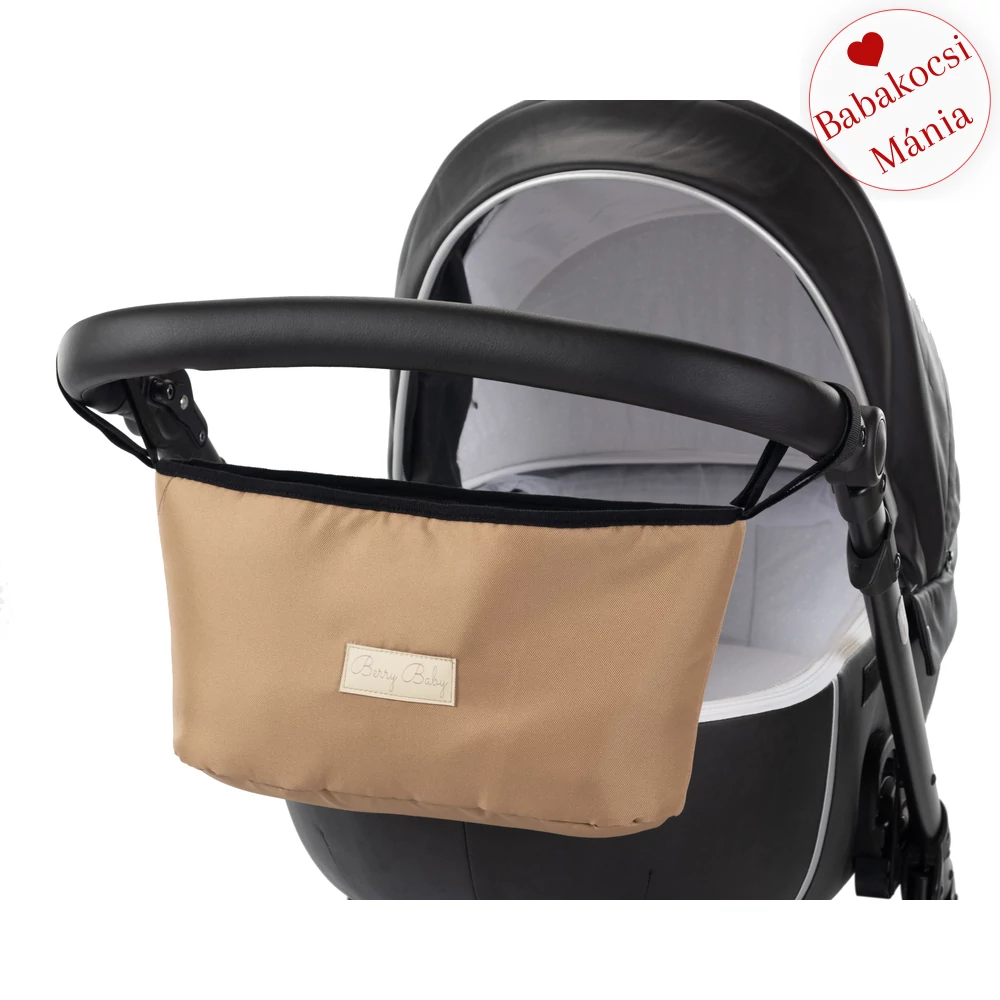 Babakocsira rögzíthető tároló táska és rendező - Berry Baby Comfort - bézs