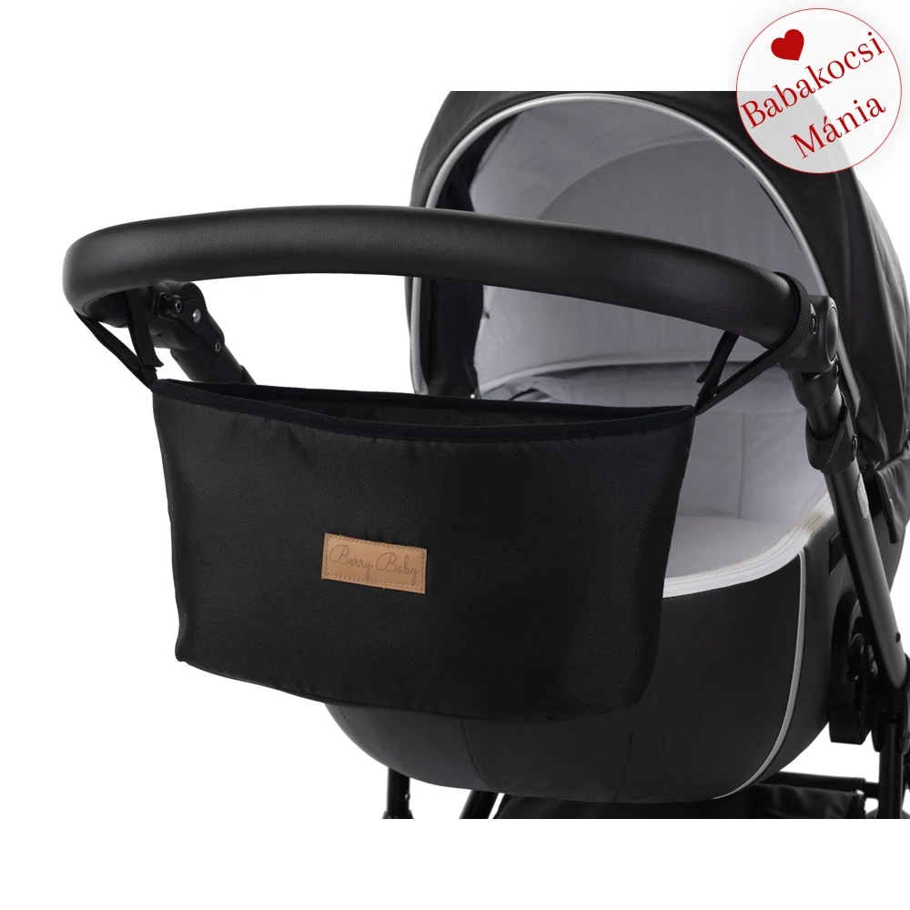 Babakocsira rögzíthető tároló táska és rendező - Berry Baby Comfort - fekete
