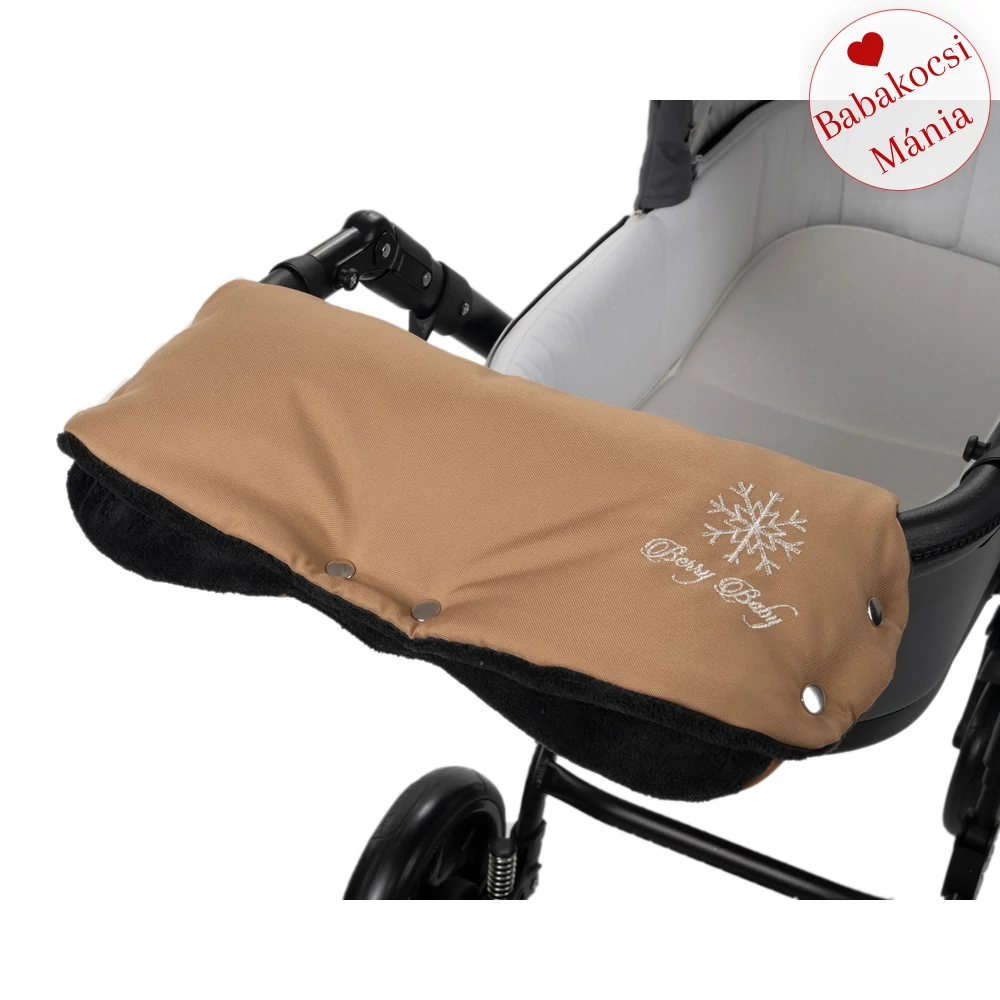 Kesztyű babakocsira - univerzális Berry Baby termék - mogyoró
