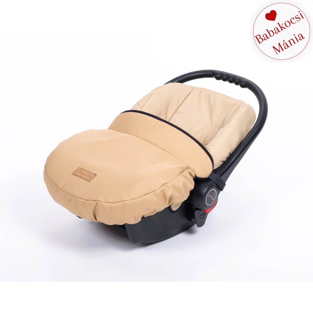 Babahordozó lábzsák - univerzális Berry Baby termék - vízlepergetős mogyoró