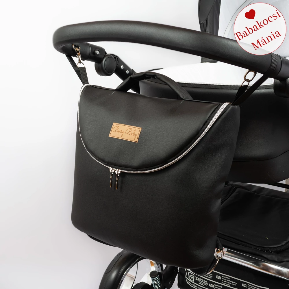 Pelenkázó táska - pure black – Max 3in1