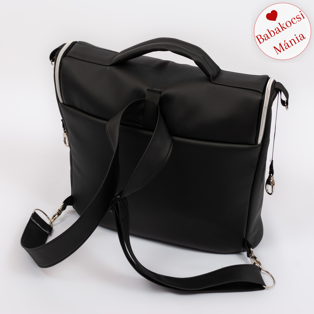 Pelenkázó táska - pure black – Max 3in1