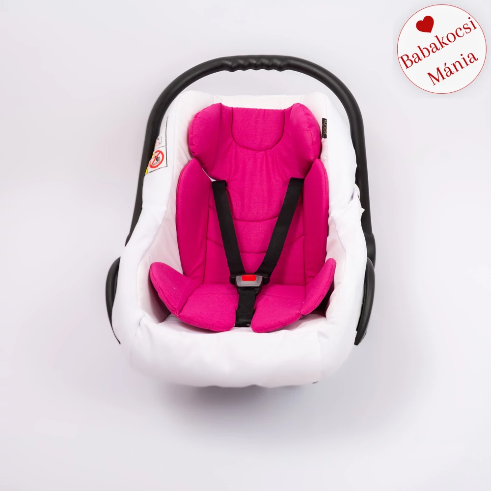 Alátét babahordozóba 4-12 hó – pink pamut