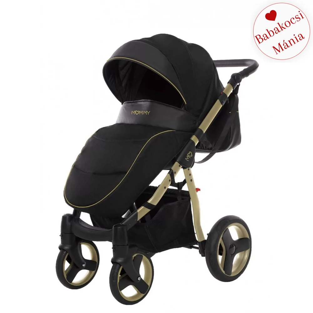 Babakocsi - BabyActive Mommy Gold Magic 2in1 - Gold Black