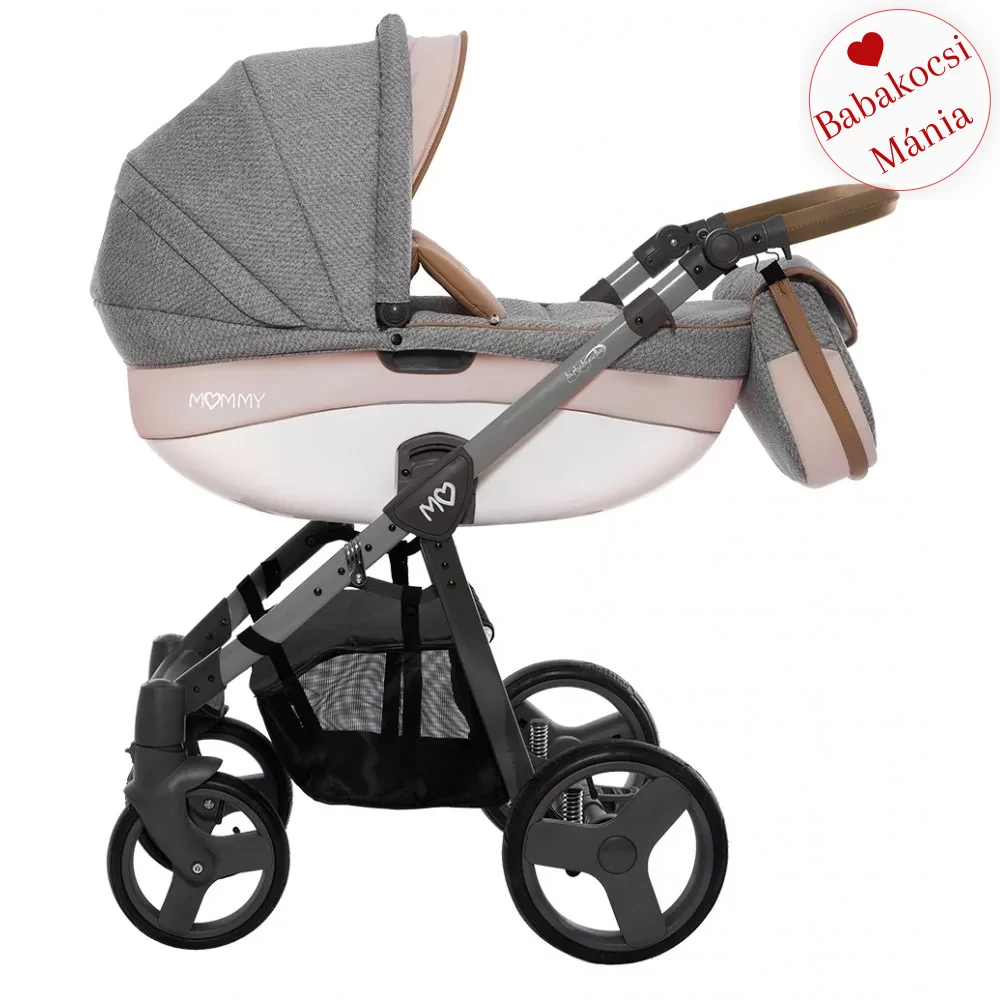 BabyActive alumínium vázas babakocsi: Mommy Classic Pinky