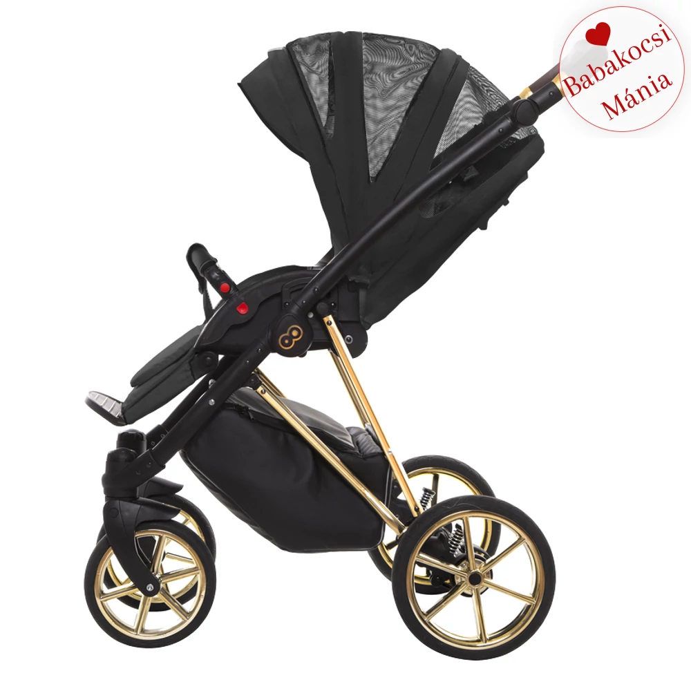 Babakocsi - BabyActive MUSSE ULTRA 2in1 - Black