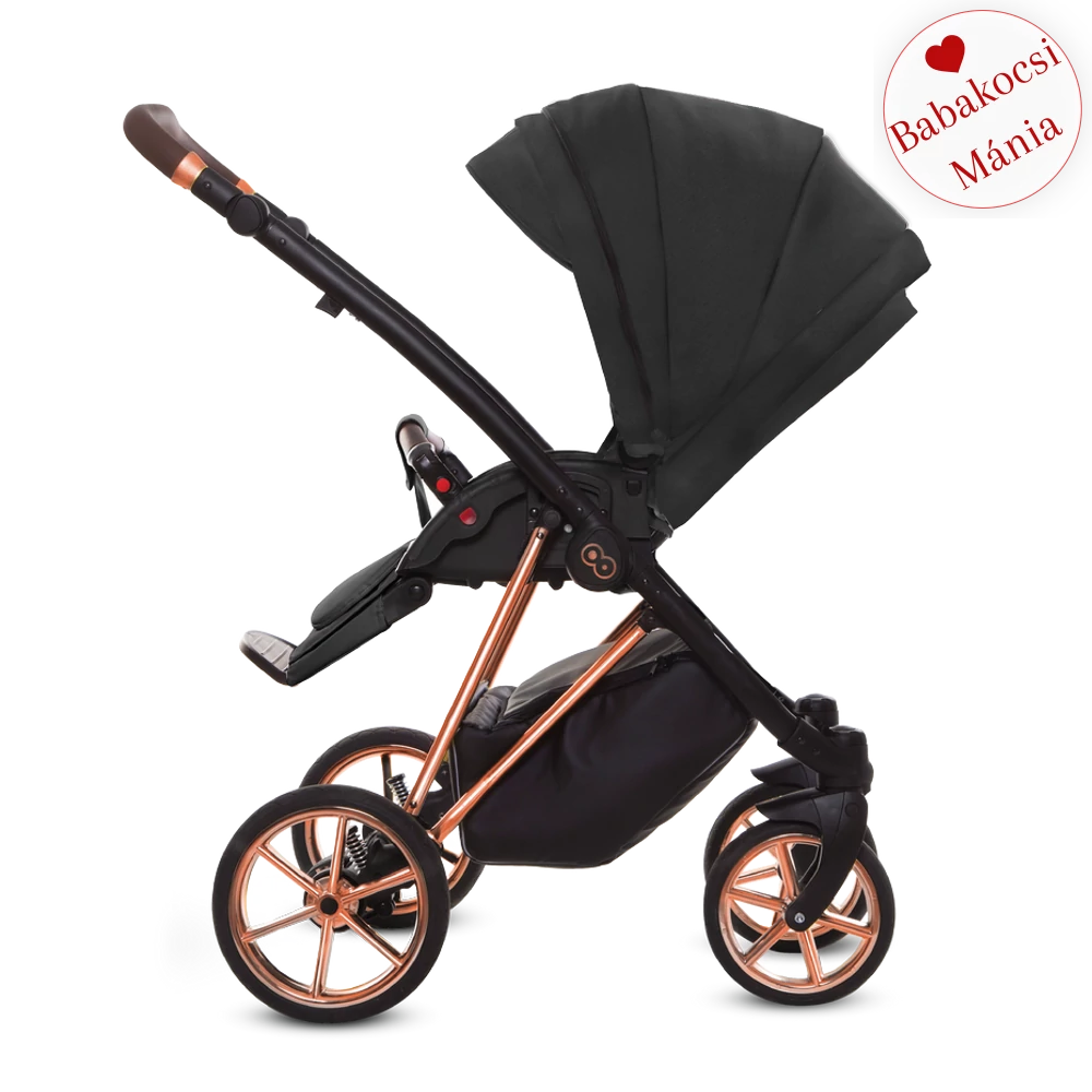 Babakocsi - BabyActive MUSSE ULTRA 2in1 - Black