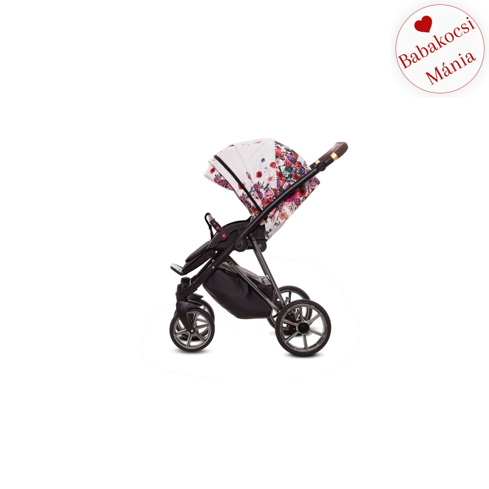 Babakocsi - BabyActive ROSE 2in1 - Dark Light Rose