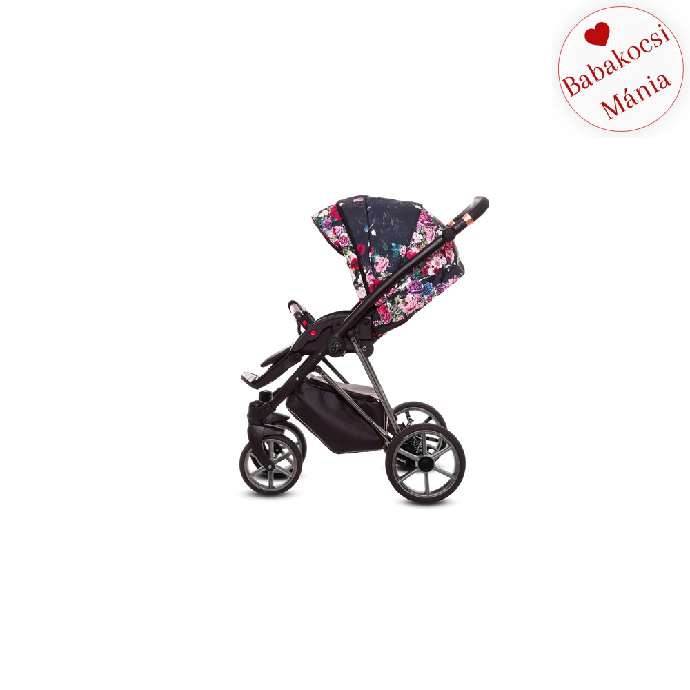 Babakocsi - BabyActive ROSE 2in1 - Dark Rose