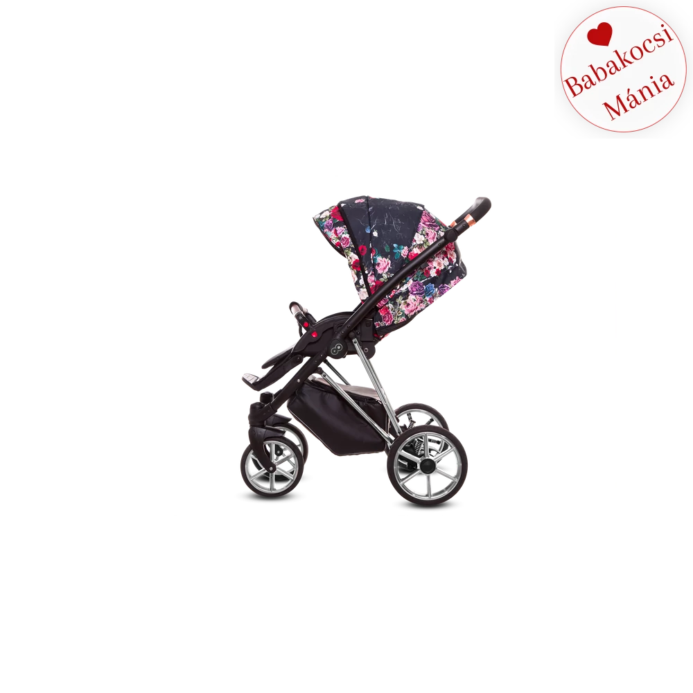 Babakocsi - BabyActive ROSE 2in1 - Dark Rose