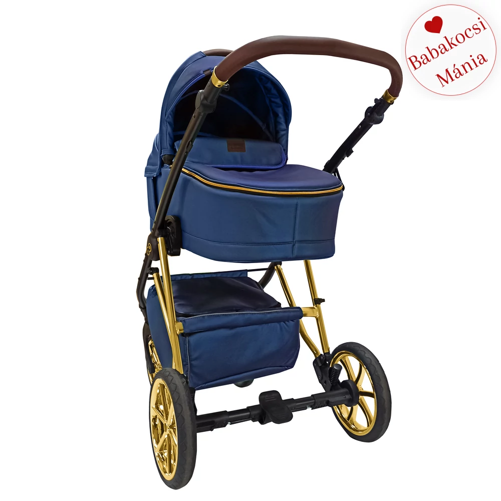 Babakocsi - BabyActive MUSSE ROYAL 2in1 - Blueberry