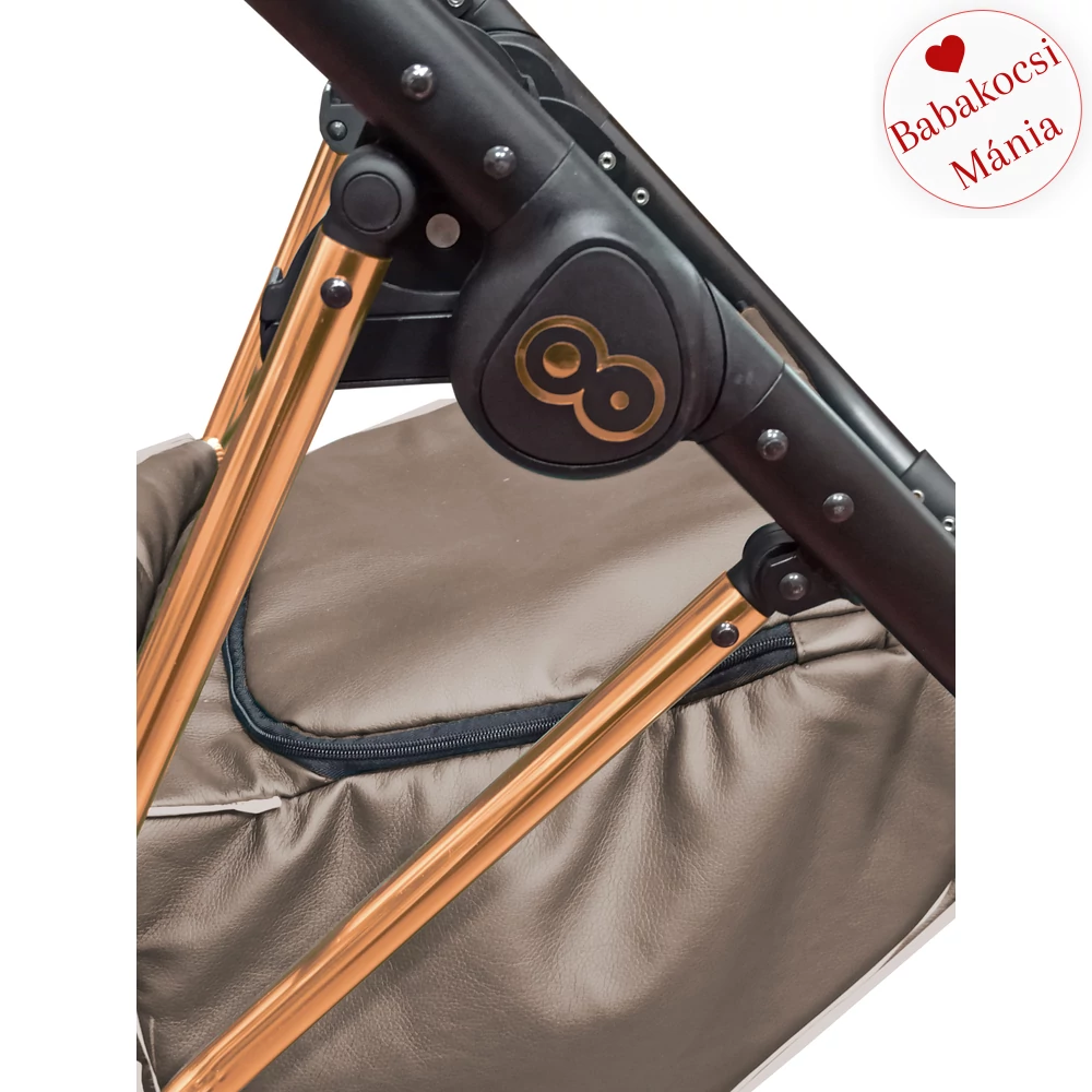 Babakocsi - BabyActive MUSSE ROYAL 2in1 - Gray Pearl