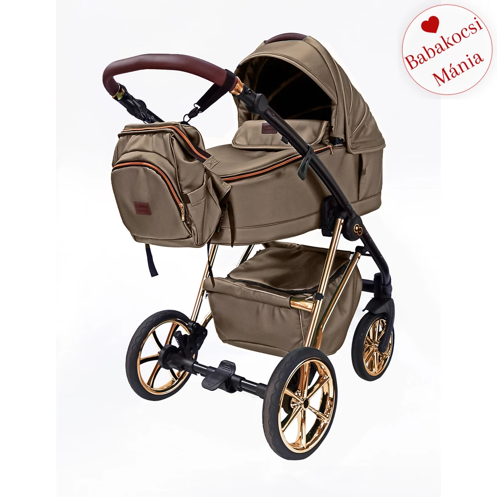 Babakocsi - BabyActive MUSSE ROYAL 2in1 - Gray Pearl
