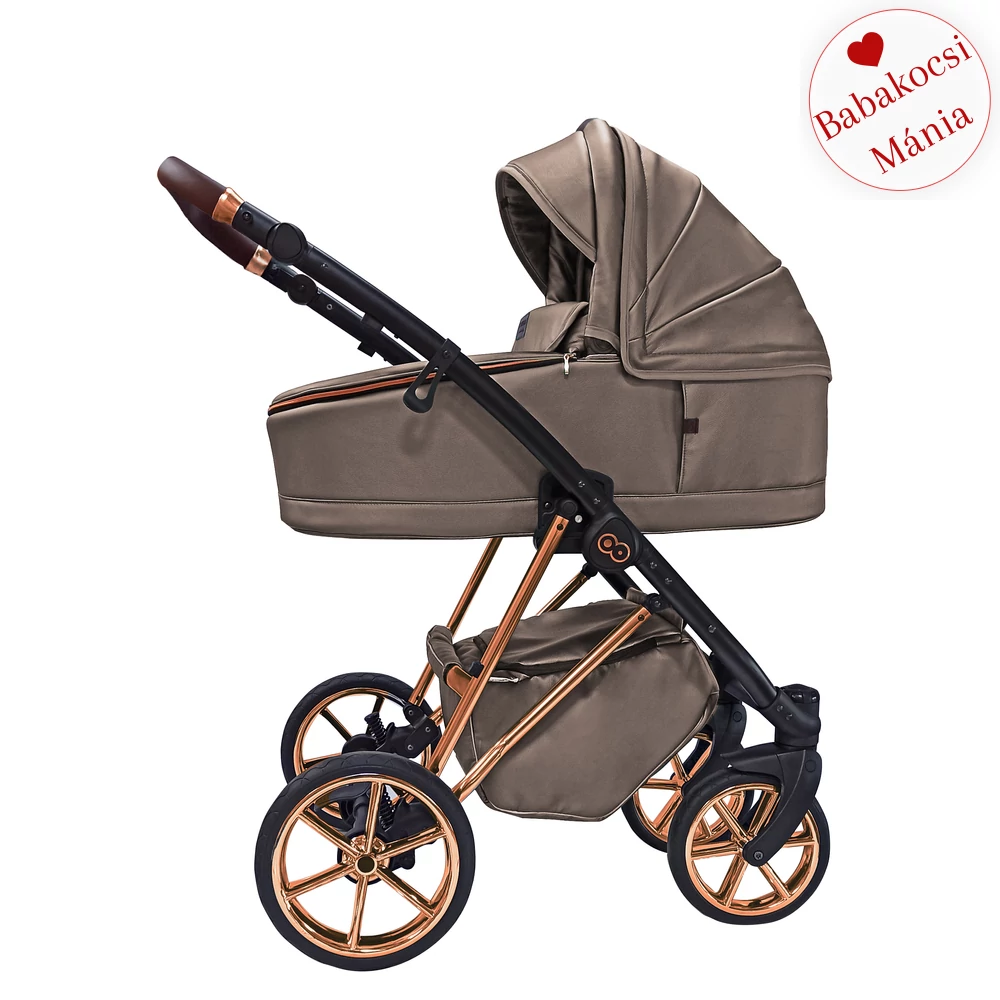 Babakocsi - BabyActive MUSSE ROYAL 2in1 - Gray Pearl