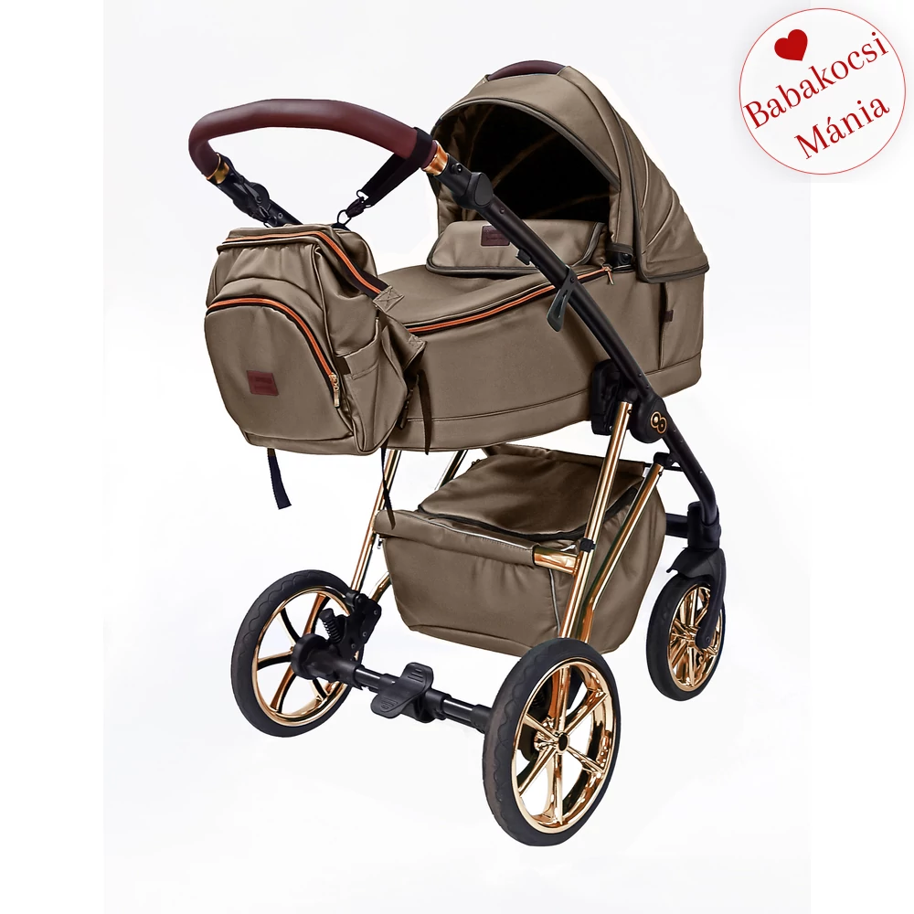 Babakocsi - BabyActive MUSSE ROYAL 2in1 - Gray Pearl