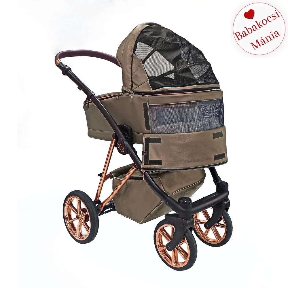 Babakocsi - BabyActive MUSSE ROYAL 2in1 - Gray Pearl