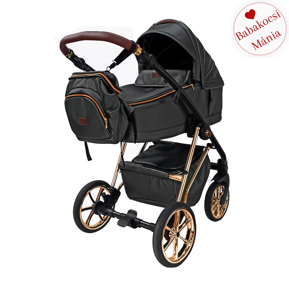 Babakocsi - BabyActive MUSSE ROYAL 2in1 - Onyx