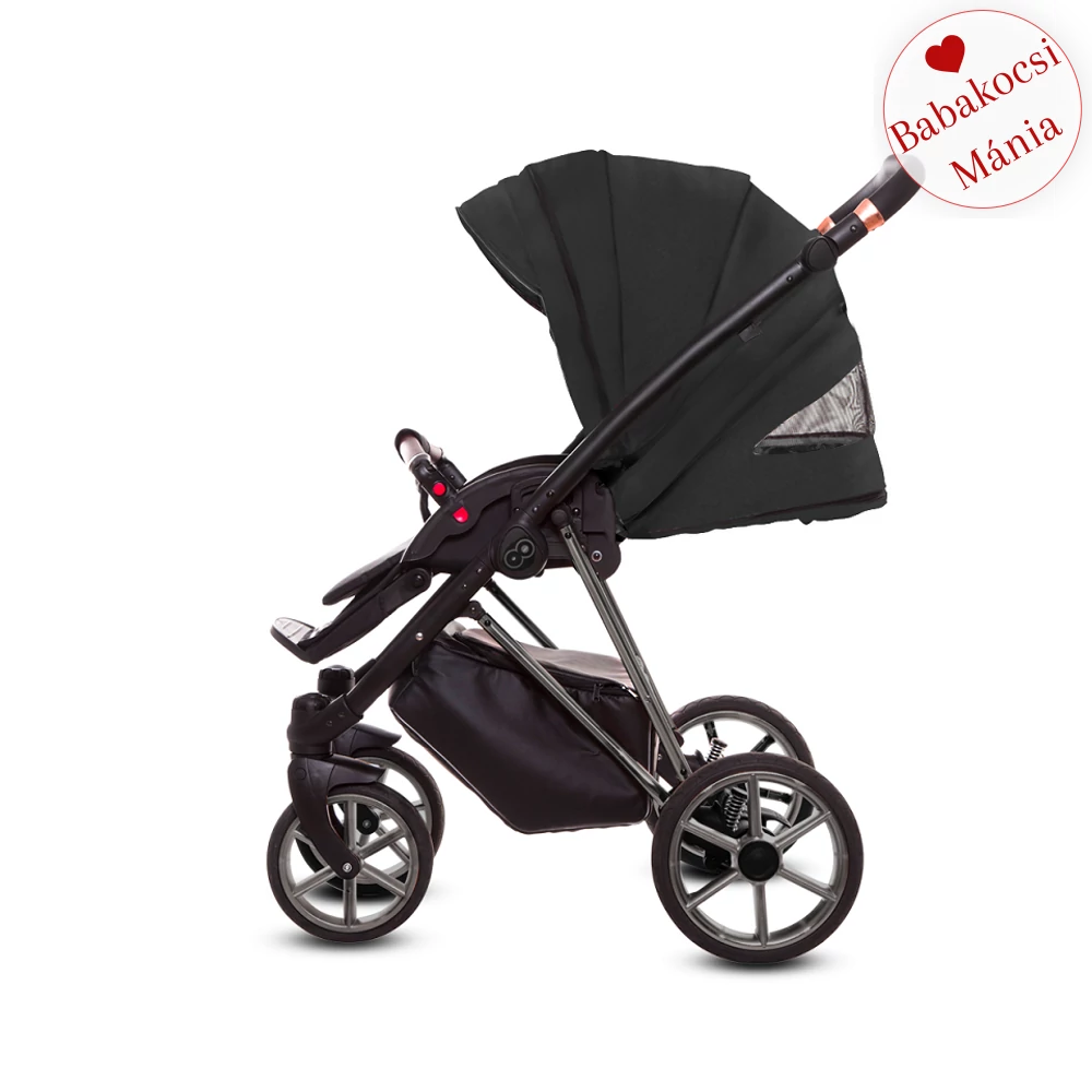 Sport babakocsi - BabyActive SPORT Musse - Ultra Black