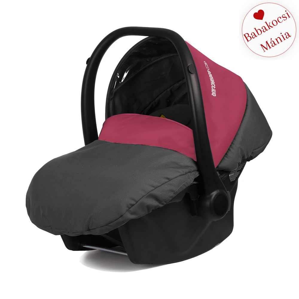 Ikerbabakocsi hármasikrek számára - BabyActive Trippy PREMIUM 2in1 - Amarant