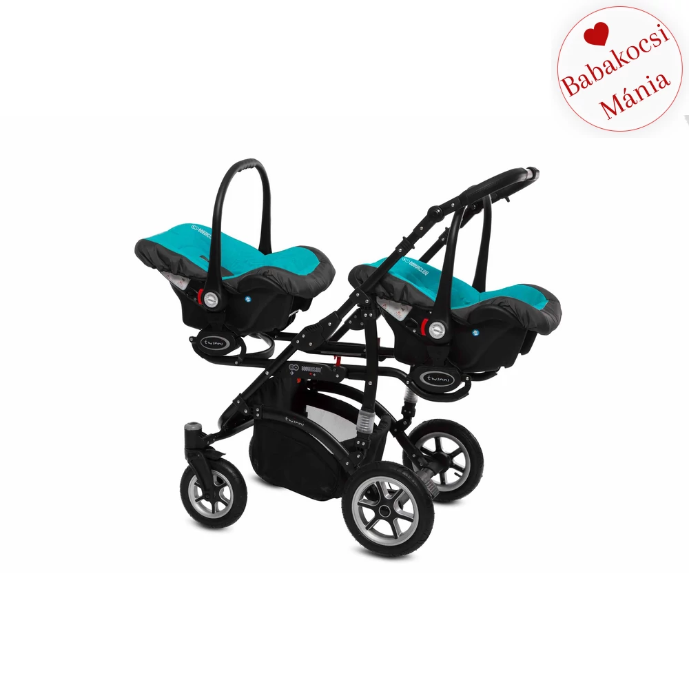 Ikerbabakocsi - BabyActive Twinni PREMIUM 2in1 - Tropic