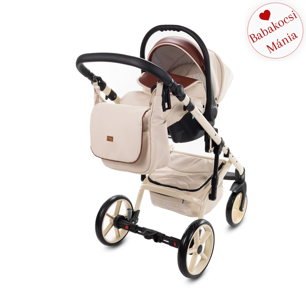 Babakocsi - Berry Baby Sojan Kuga Eco 3in1 - Crem