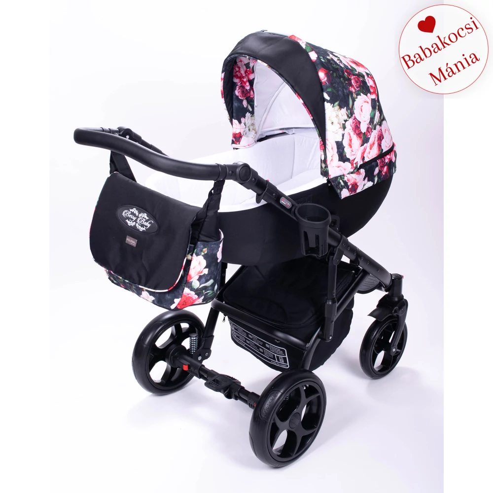 Babakocsi - Berry Baby Sojan Kuga 3in1 - Rose