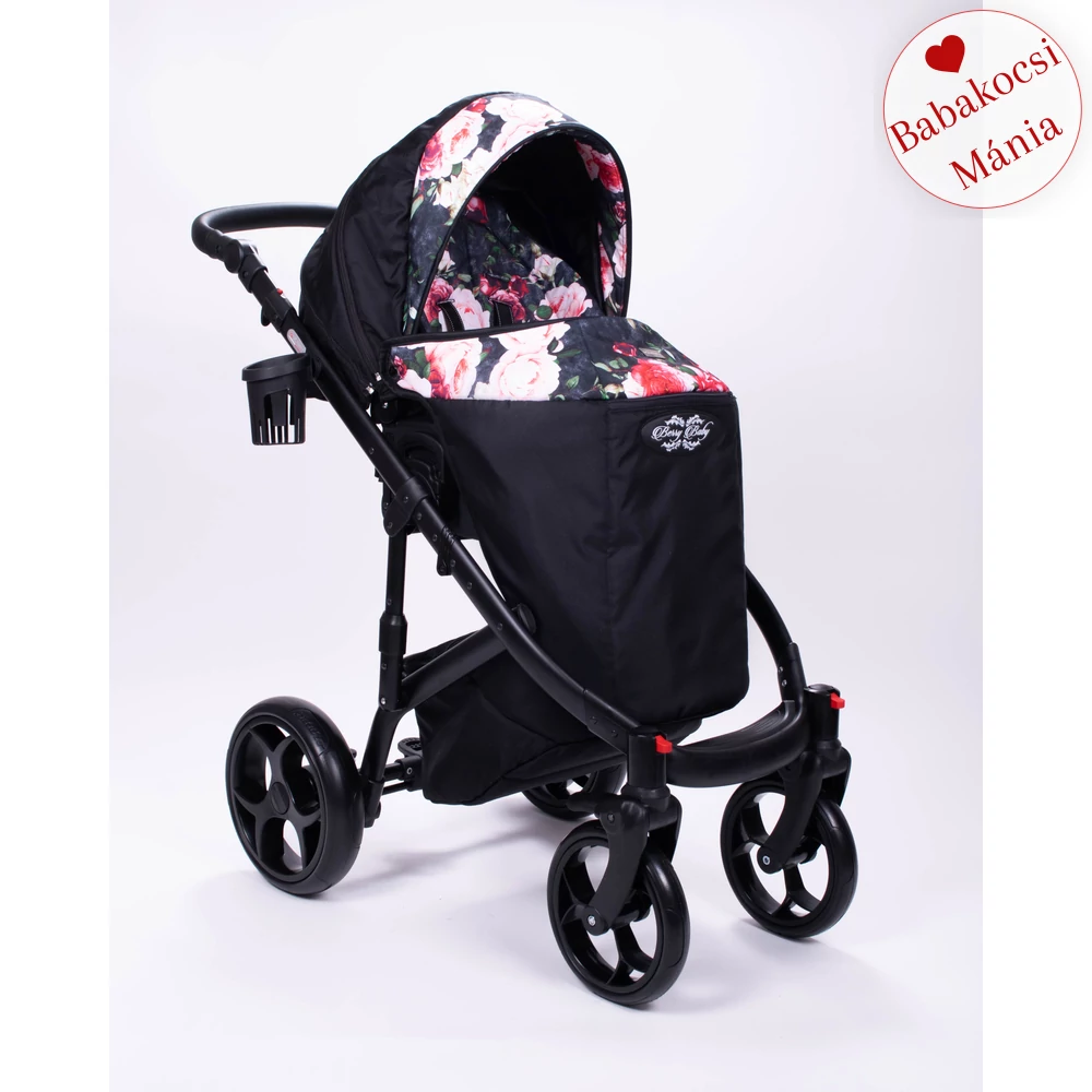 Babakocsi - Berry Baby Sojan Kuga 3in1 - Rose