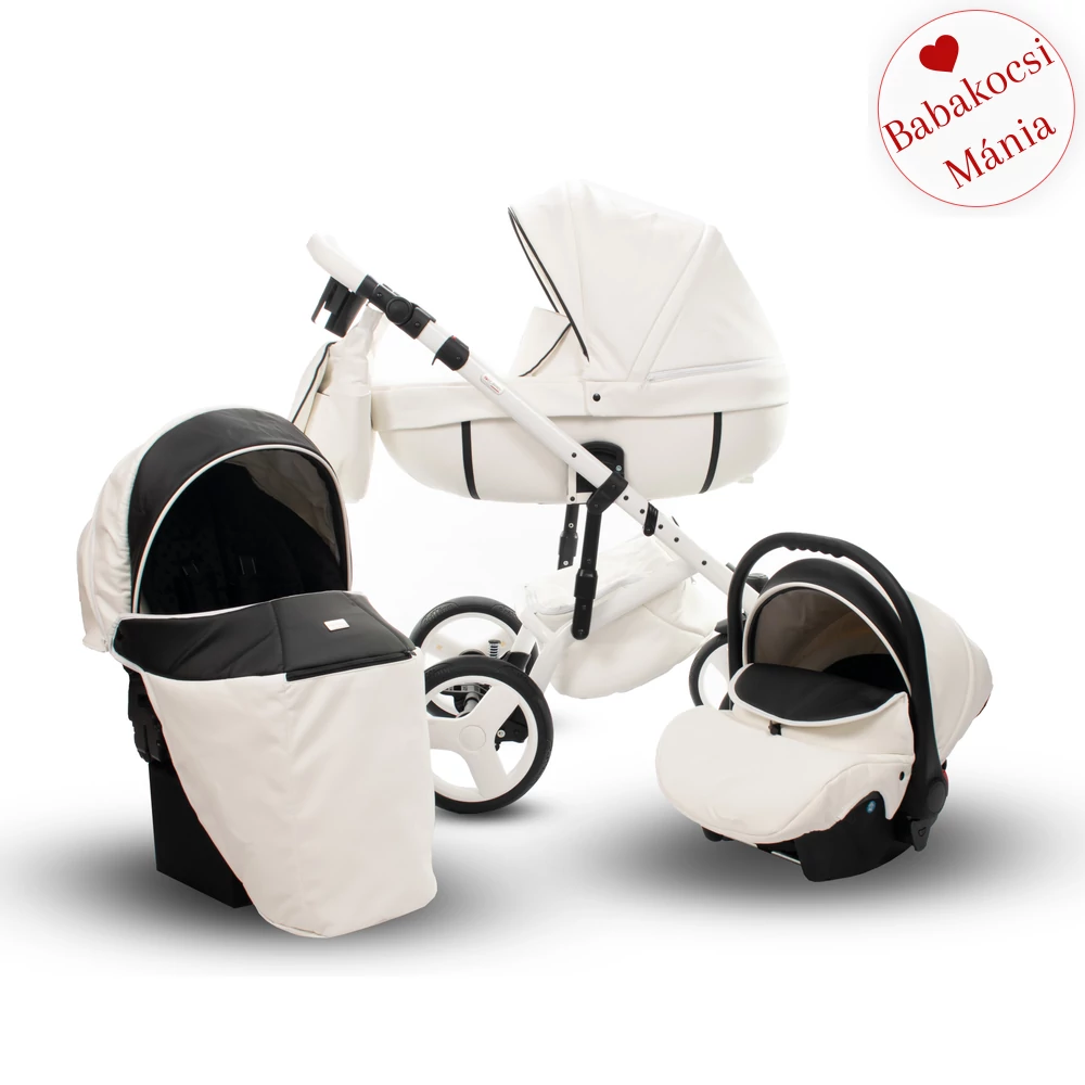 Babakocsi - Berry Baby Sojan Kuga Eco 3in1 - Snow