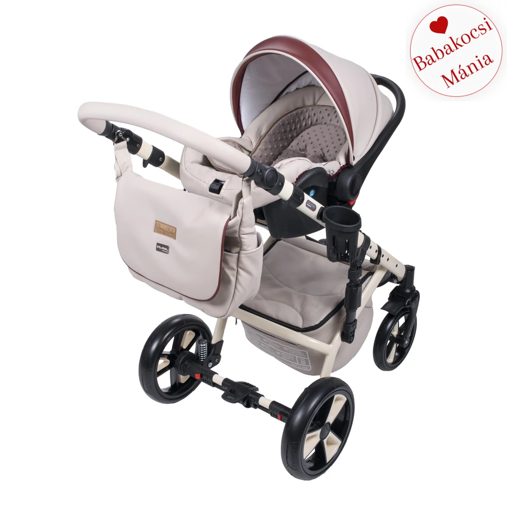 Babakocsi - Berry Baby Sojan Kuga Eco 3in1 - Burgundy Line