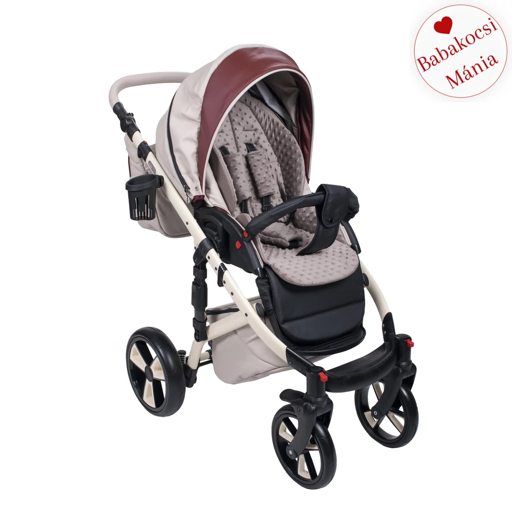 Babakocsi - Berry Baby Sojan Kuga Eco 3in1 - Burgundy Line