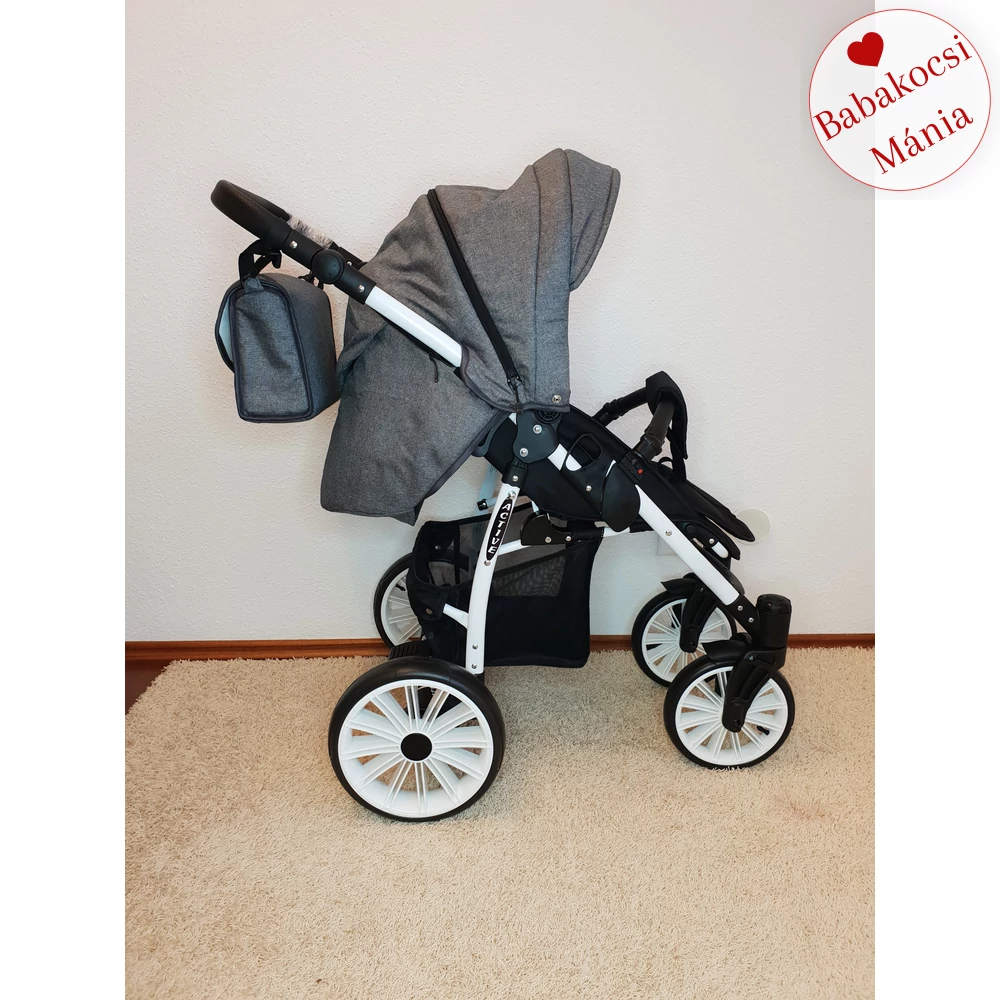 Sportbabakocsi – Berry Baby Active - Grafit len - fekete