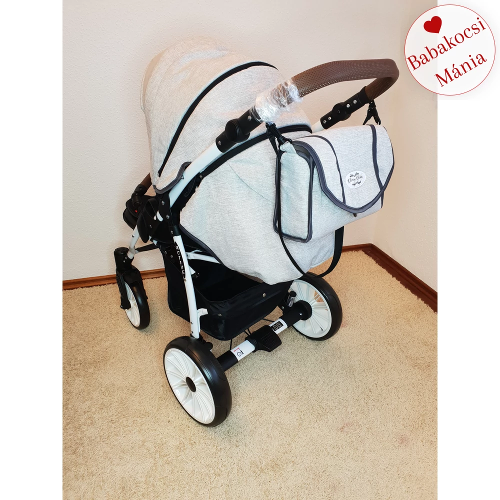Sportbabakocsi – Berry Baby Active - Mokka len